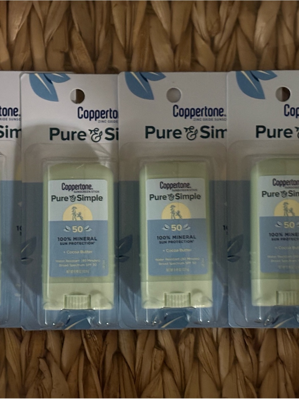 Coppertone Pure & Simple Sunscreen Bundle